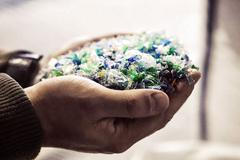 pracování na vločky Život PET lahve lahev plast recyklace KMV