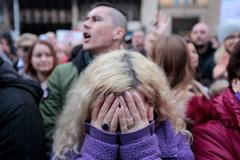 Demonstrace v Bratislavě 16. 3. za vypsání předčasných voleb