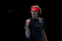 Alexander Zverev na Turnaji mistrů