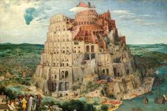 Pieter Bruegel starší: Babylonská věž, 1563