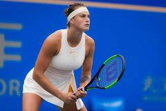 Běloruská tenistka Aryna Sabalenková