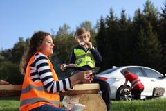 Shell benzinka ilustrační