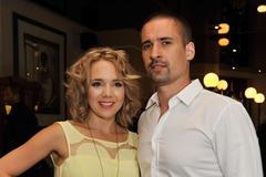 Vondráčková / Plekanec  / ČTK / Zlatá hokejka /  21.06.2014