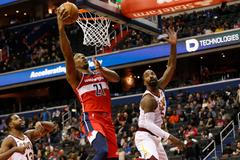Washington Wizards (Dwight Howard) vs Cleveland Cavaliers (JR Smith)