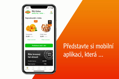 Mobilní aplikace řetězce Globus