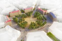 Vizualizace Vítězného náměstí