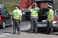 Dopravní policie v akci