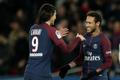 PSG - Nantes: Cavani a Neymar