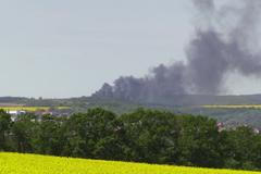 Požár v Úholičkách