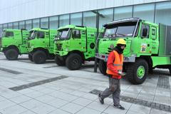 Auta Czech Dakar Teamu před Dakarem 2013