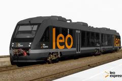 Leo Express vlak LINT
