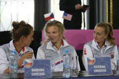 Los finále Fed Cupu 2018 Česko - USA