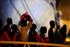 Fotogalerie / Migranti na Maltě / Zahraničí / Reuters / 2018