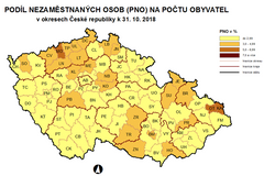 Nezaměstnanost říjen 2018