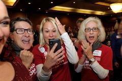 Demokraté slaví většinu v Senátu.