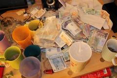 Policisté u dealerů zadrželi drogy za statisíce korun i peníze v hotovosti