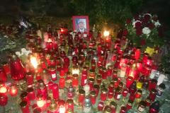 Pietní místo padlého vojáka Tomáše Procházky