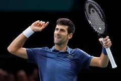 Novak Djokovič na masters v Paříži 2018