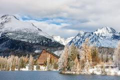 Štrbské pleso v zimě, ilustrační foto