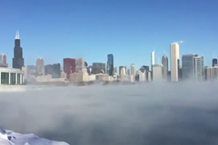 Chicago sevřel mráz větší než na obou zemských pólech