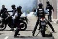 Venezuela - střet demonstrantů s policií