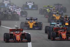 Start Velké ceny Bahrajnu formule 1