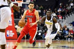 Tomáš Satoranský v zápase proti Indianě (2019)