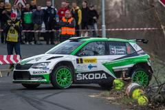 Jan Kopecký ve Valašské rallye 2019