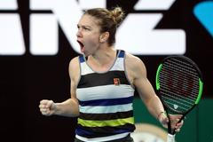 Simona Halepová ve čtvrtém kole Australian Open 2019