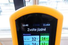 Jízdenky DPP platba kartou bezkontaktní