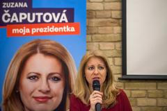 Fotogalerie / Tak vypadá volební kampaň kandidátů na úřad slovenského prezidenta / Zuzana Čaputová / Březen / 2019 / Economia / Matěj Slavik