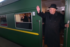 Kim Čong-un přijel vlakem na návštěvu Číny