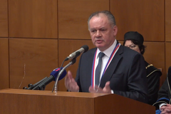 Andrej Kiska na půdě Masarykovy univerzity.