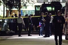 Zátah policistů v Houstonu.