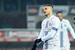 Mauro Icardi v dresu Interu Milán