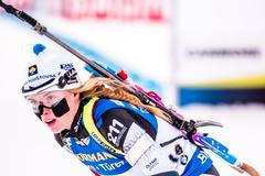 Biatlon, vytrvalostní závod Světového poháru v kanadském Canmore