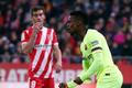 Nelson Semedo slaví gól Barcelony