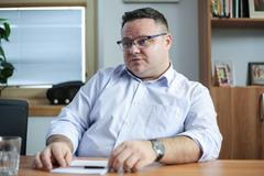 Mgr. René Zavoral, ředitel Českého rozhlasu, portrét pro rozhovor  7. 2. 2019