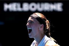 Petra Kvitová vs. Danielle Collinsová, semifinále Australian Open