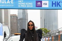 Formule E 2019, Hongkong: Naomi Campbellová