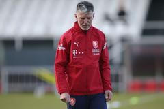 Trénink fotbalové reprezentace, březen 2019