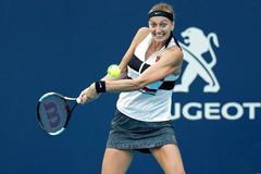 Petra Kvitová na turnaji v Miami 2019