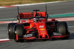 Testy F1 2019, Barcelona I: Sebastian Vettel, Ferrari