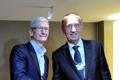 Andrej Babiš Tim Cook Apple Davos Světové ekonomické fórum