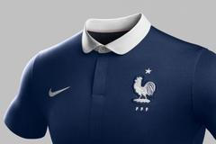 Francouzské dresy pro šampionát v Brazílii