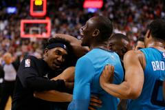 NBA: Charlotte Hornets at Toronto Raptors