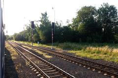 České dráhy, vlak, železnice, koleje