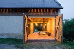 SAD, rekonstrukce, stodola, Loubí