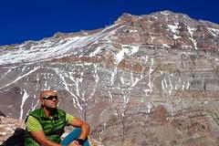 Radek Jaroš pod vrcholem Aconcaguy