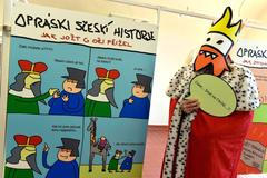 Facebook zakázal populární komiks Opráski sčeskí historje